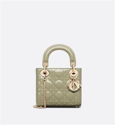 dior mini bag green|dior lady bag small.